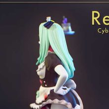 Rebecca - Cyberpunk Edgerunners - STL 3D print files