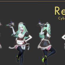 Rebecca - Cyberpunk Edgerunners - STL 3D print files