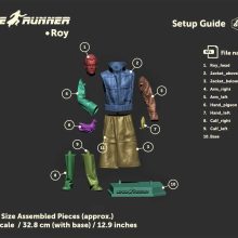 Roy From Blade Runner - STL 3D print files