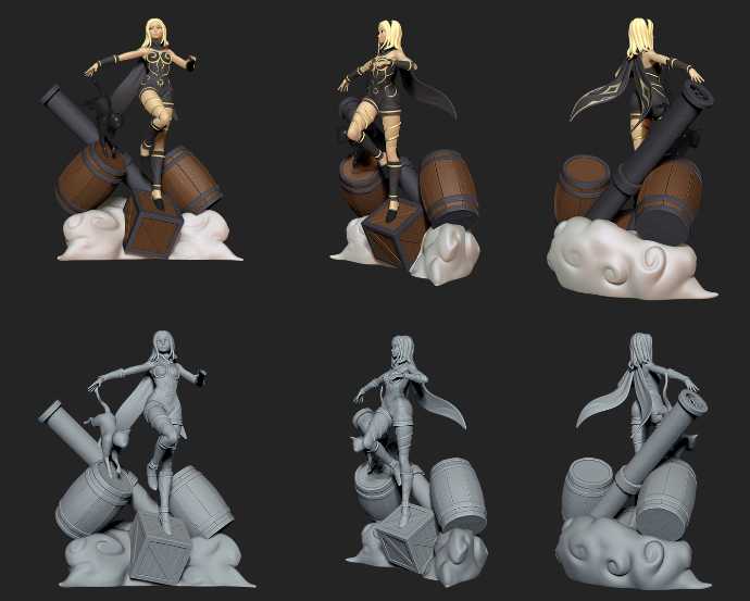 Rush - STL 3D print files