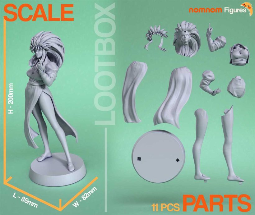 Ryoko Tenchi Muyo - STL 3D print files