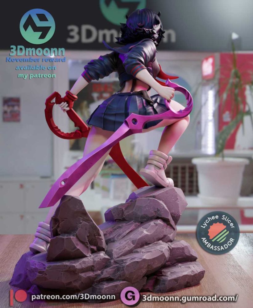 ryuko matoi sfw only - STL 3D print files