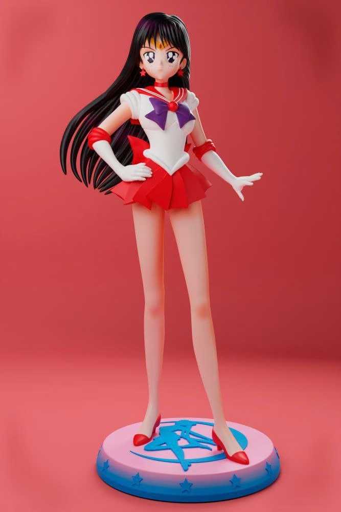 Sailor Mars - STL 3D print files