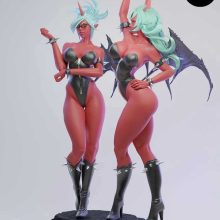 Scanty and Kneesocks - sfw - nsfw - STL - STL 3D print files