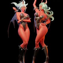 Scanty and Kneesocks - sfw - nsfw - STL - STL 3D print files