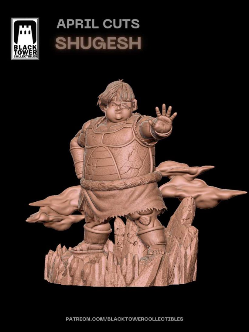 Shugesh Escuadon De Bardock - STL 3D print files