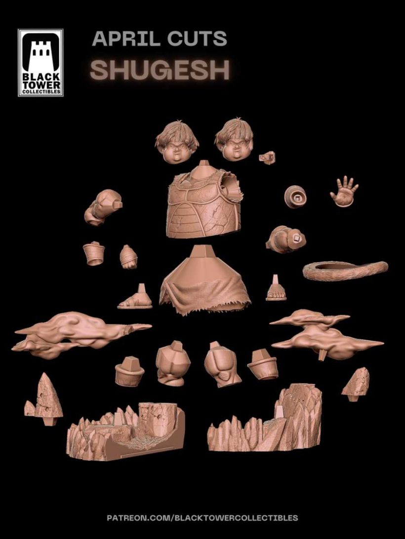 Shugesh Escuadon De Bardock - STL 3D print files