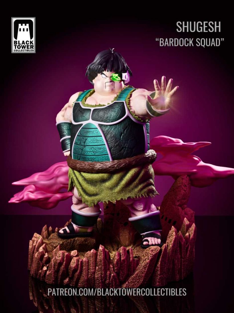 Shugesh Escuadon De Bardock - STL 3D print files