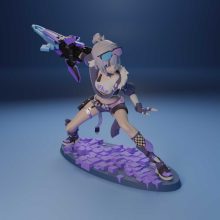 Silver Wolf - STL 3D print files