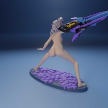 Silver Wolf - STL 3D print files