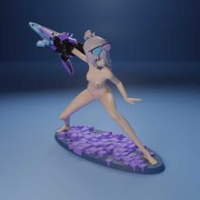 Silver Wolf - STL 3D print files