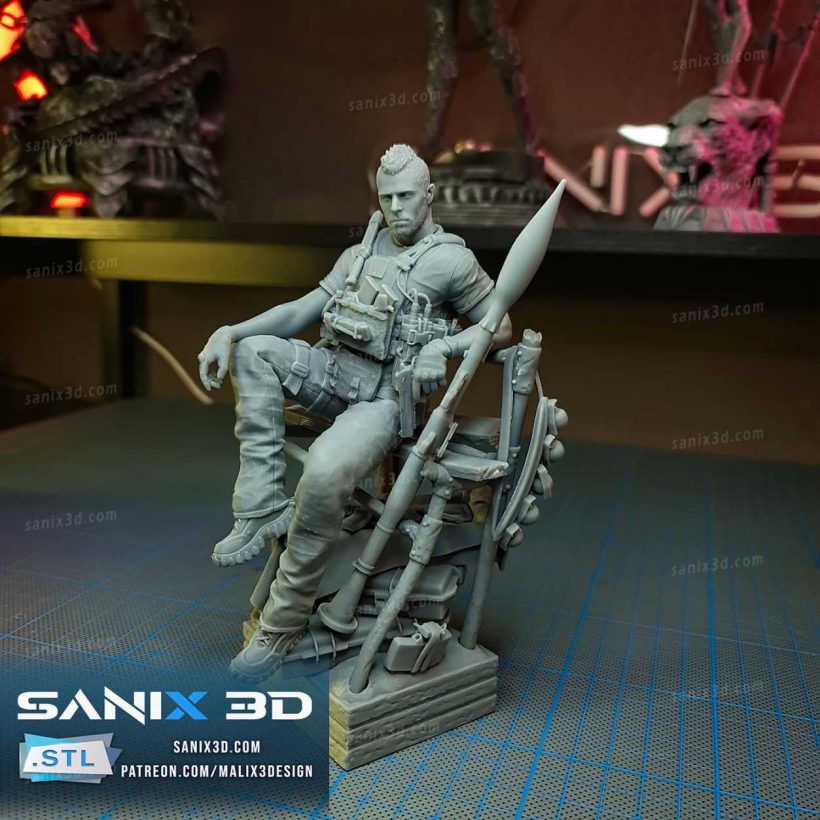 Soap Call Of Duty - STL 3D print files