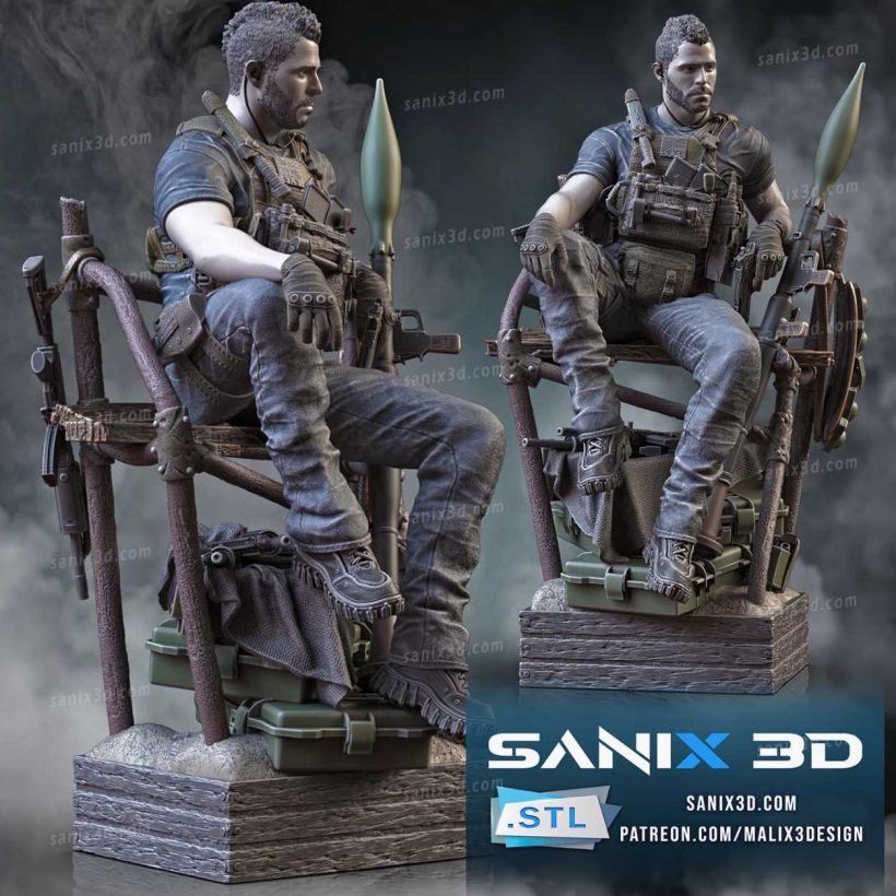 Soap Call Of Duty - STL 3D print files