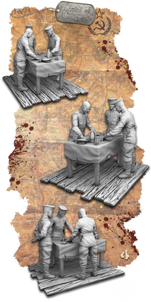 Soldiers Of Germany And The Soviet Union 1941 1945 - STL 3D print files