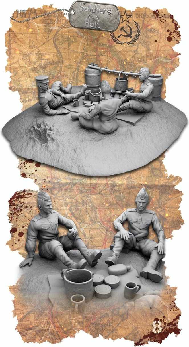 Soldiers Of Germany And The Soviet Union 1941 1945 - STL 3D print files