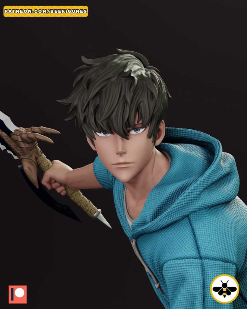 Solo Leveling Sung Jin Woo - STL 3D print files