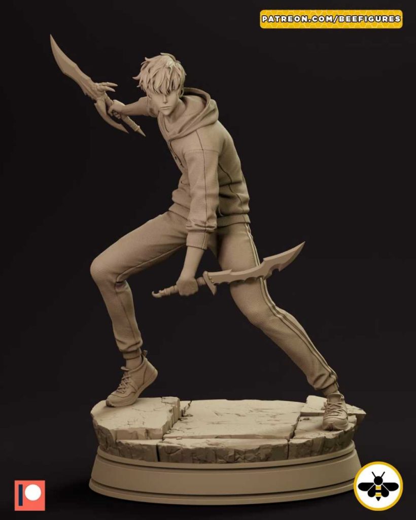 Solo Leveling Sung Jin Woo - STL 3D print files