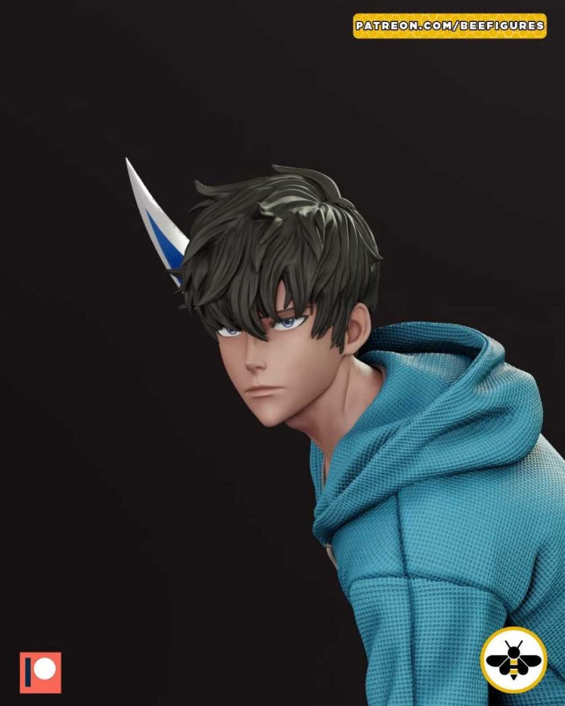 Solo Leveling Sung Jin Woo - STL 3D print files