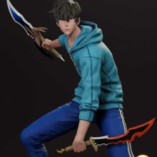 Solo Leveling Sung Jin Woo - STL 3D print files