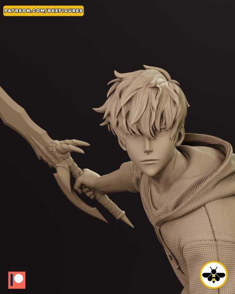 Solo Leveling Sung Jin Woo - STL 3D print files