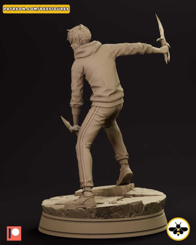 Solo Leveling Sung Jin Woo - STL 3D print files