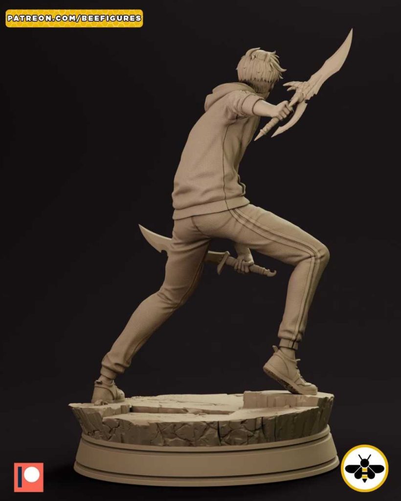 Solo Leveling Sung Jin Woo - STL 3D print files