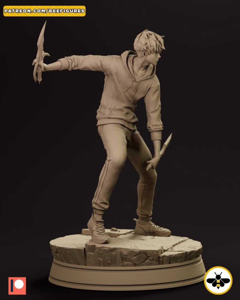 Solo Leveling Sung Jin Woo - STL 3D print files