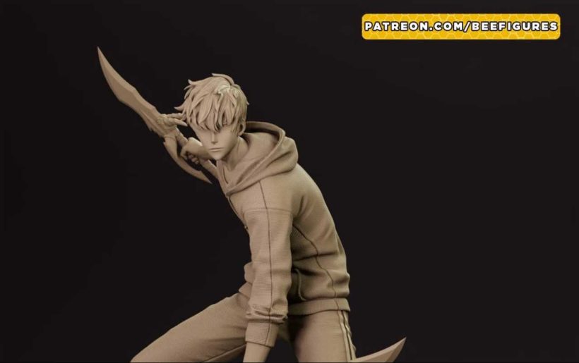 Solo Leveling - Sung Jin-woo - STL - STL 3D print files