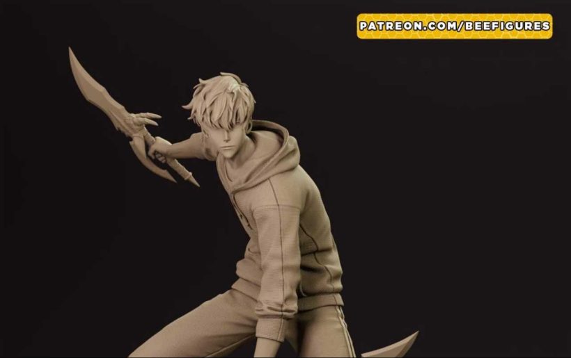 Solo Leveling - Sung Jin-woo - STL - STL 3D print files