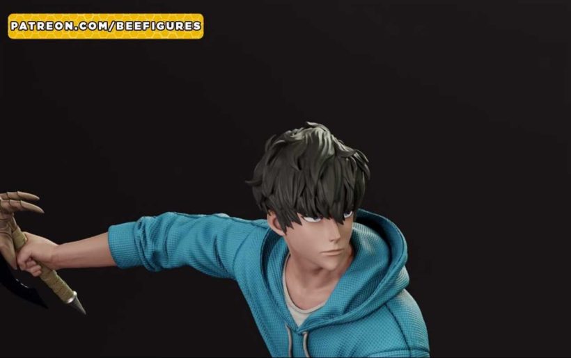 Solo Leveling - Sung Jin-woo - STL - STL 3D print files