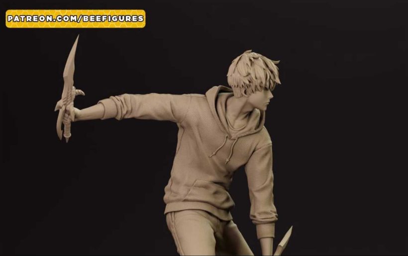 Solo Leveling - Sung Jin-woo - STL - STL 3D print files