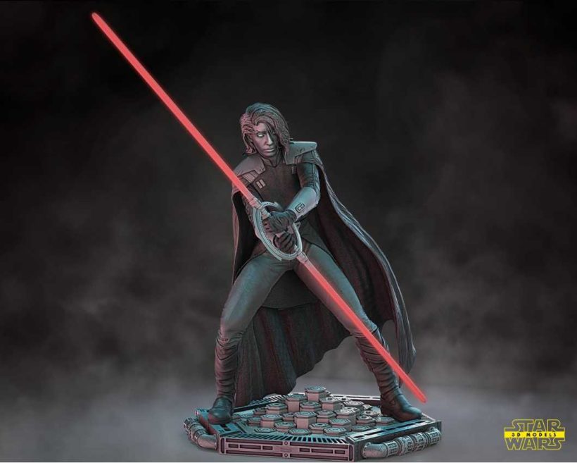 Star Wars Jedi Fallen Order Cal Kestis Vs Segunda Hermana - STL 3D print files