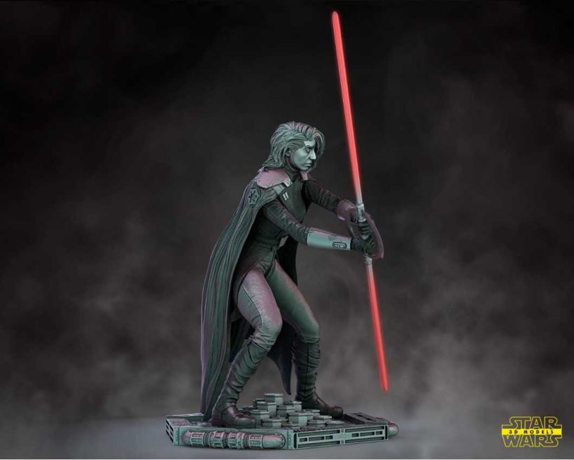 Star Wars Jedi Fallen Order Cal Kestis Vs Segunda Hermana - STL 3D print files