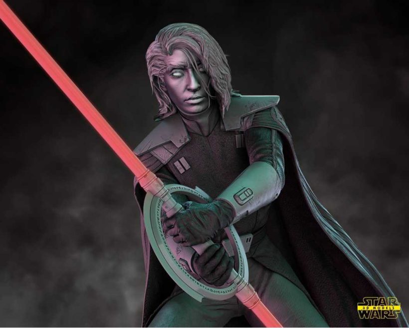 Star Wars Jedi Fallen Order Cal Kestis Vs Segunda Hermana - STL 3D print files