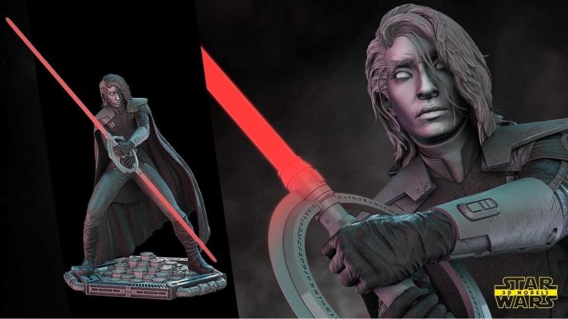 Star Wars Jedi Fallen Order Cal Kestis Vs Segunda Hermana - STL 3D print files