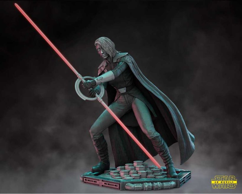 Star Wars Jedi Fallen Order Cal Kestis Vs Segunda Hermana - STL 3D print files