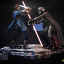 Star Wars Jedi Fallen Order Cal Kestis Vs Segunda Hermana - STL 3D print files