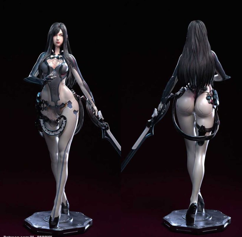 Stellar - Blade Raven - STL 3D print files