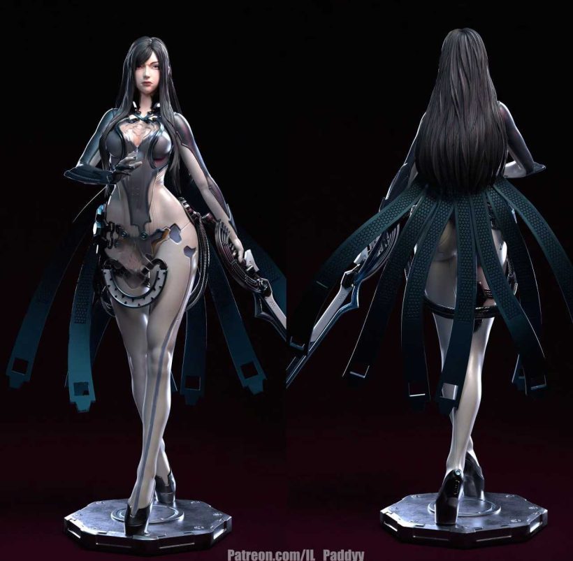 Stellar - Blade Raven - STL 3D print files