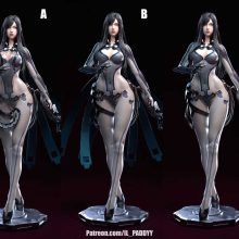 Stellar - Blade Raven - STL 3D print files