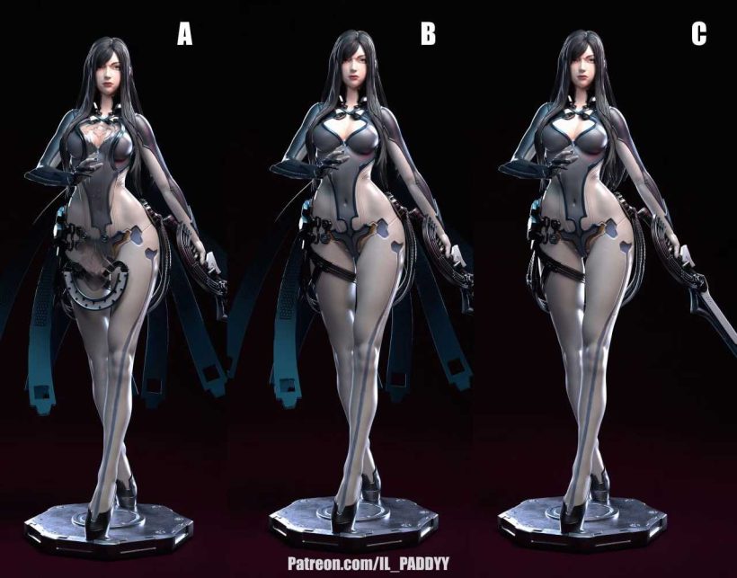 Stellar - Blade Raven - STL 3D print files