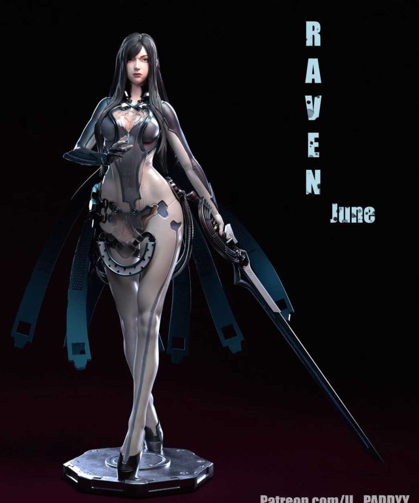 Stellar - Blade Raven - STL 3D print files