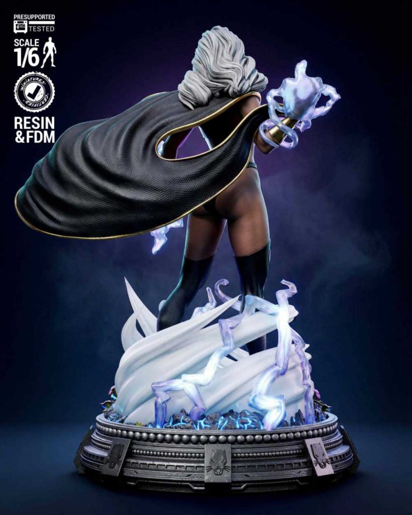 Storm Black Sculpture - STL 3D print files