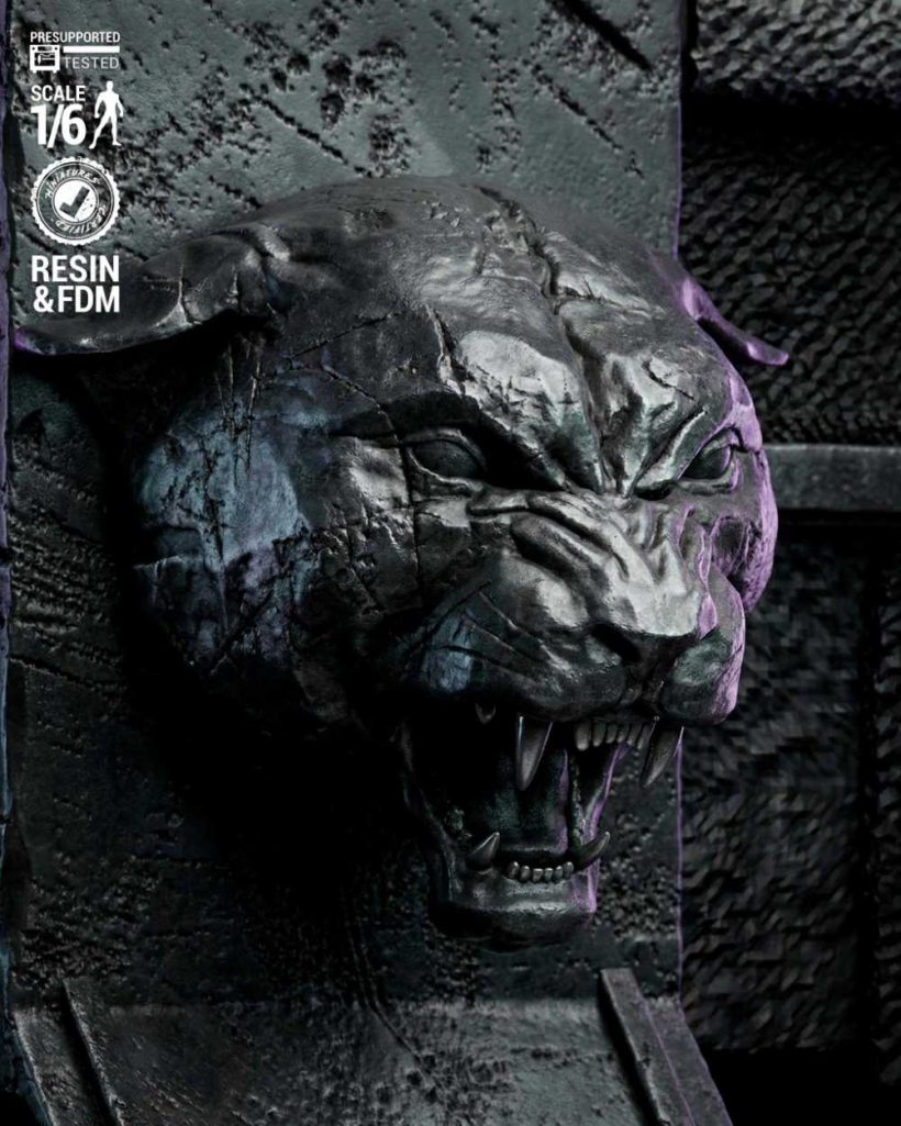 Storm Black Sculpture - STL 3D print files