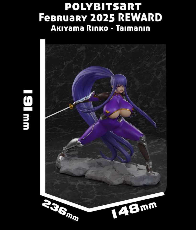 Taimanin Akiyama Rinko - STL 3D print files