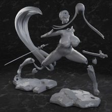 Taimanin Akiyama Rinko - STL 3D print files