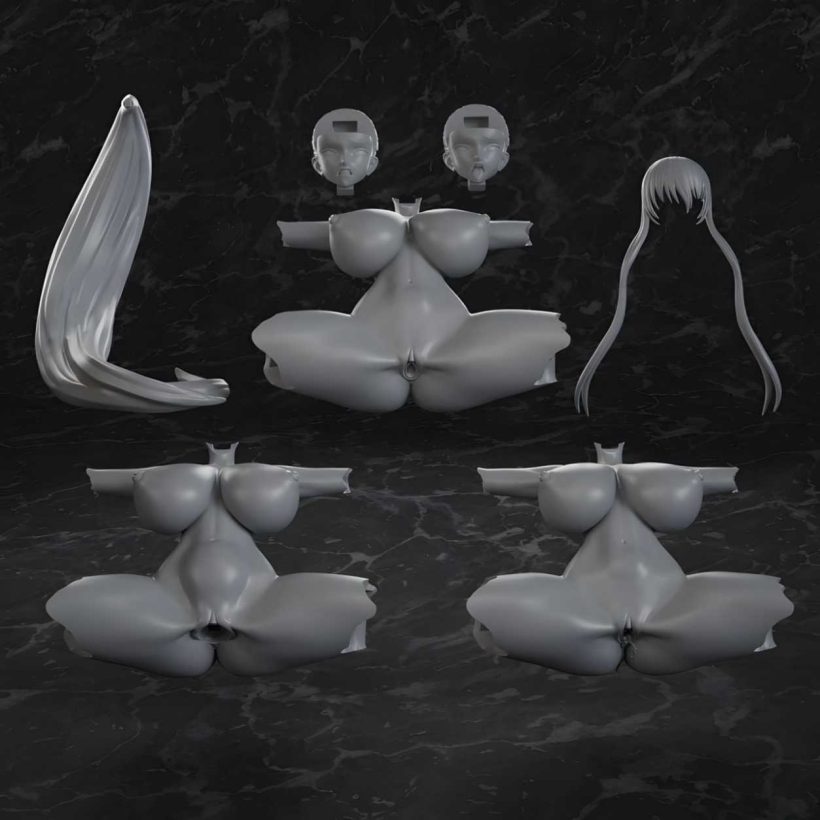 Taimanin Akiyama Rinko - STL 3D print files