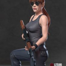 Terminator - Sarah Connor + NSFW - STL 3D print files