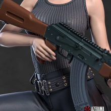 Terminator - Sarah Connor + NSFW - STL 3D print files