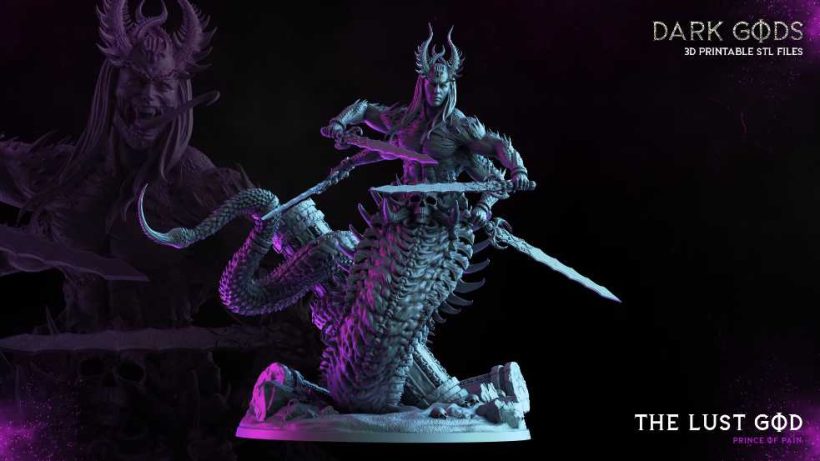 The Lust God Prince Of Pain - STL 3D print files